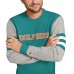Кофта Miami Dolphins Tommy Hilfiger Aqua/Heather Gray Acrylic Crewneck