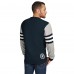 Кофта Chicago Bears Tommy Hilfiger Navy/Heather Gray Acrylic Crewneck