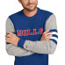 Свитер Buffalo Bills Tommy Hilfiger Royal/Heather Gray Acrylic Crewneck Pullover