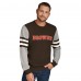 Кофта Cleveland Browns Tommy Hilfiger Brown/Heather Gray Acrylic Crewneck
