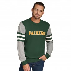 Кофта Green Bay Packers Tommy Hilfiger Green/Heather Gray Acrylic Crewneck
