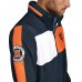 Куртка на короткой молнии Толстовка Chicago Bears Tommy Hilfiger Navy Gael Lightweight