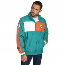 Куртка на короткой молнии Miami Dolphins Tommy Hilfiger Aqua Gael Lightweight