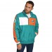 Куртка на короткой молнии Miami Dolphins Tommy Hilfiger Aqua Gael Lightweight