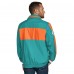 Куртка на короткой молнии Miami Dolphins Tommy Hilfiger Aqua Gael Lightweight