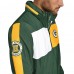 Толстовка на короткой молнии Green Bay Packers Tommy Hilfiger Green Gael Lightweight