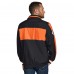 Cincinnati Bengals Tommy Hilfiger Black Gael Lightweight Half-Zip Pullover Hoodie Jacket