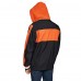 Cincinnati Bengals Tommy Hilfiger Black Gael Lightweight Half-Zip Pullover Hoodie Jacket