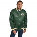 Куртка на кнопках Green Bay Packers Tommy Hilfiger Green Dante Satin