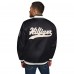 Las Vegas Raiders Tommy Hilfiger Black Dante Full-Snap Satin Jacket