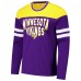 Футболка с длинным рукавом Minnesota Vikings G-III Sports by Carl Banks Adaptive Hail Mary - Purple/Gold
