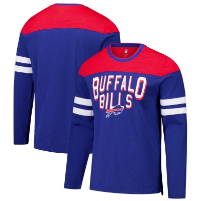 Футболка с длинным рукавом Buffalo Bills G-III Sports by Carl Banks Adaptive Hail Mary - Royal/Red