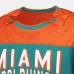 Miami Dolphins G-III Sports by Carl Banks Aqua/Orange Adaptive Hail Mary Long Sleeve T-Shirt