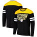 Футболка с длинным рукавом Pittsburgh Steelers G-III Sports by Carl Banks Black/Gold Adaptive Hail Mary Футболка с длинным рукавом Pittsburgh Steelers G-III Sports by Carl Banks Black/Gold Adaptive Hail Mary
