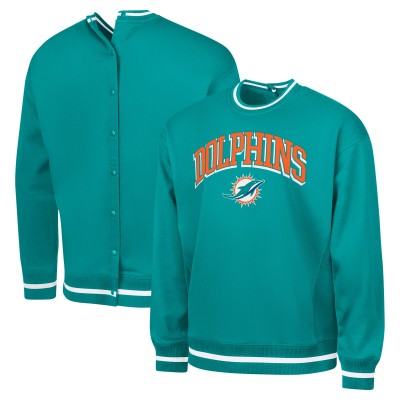 Кофта Miami Dolphins G-III Sports by Carl Banks Aqua Adaptive Blocker Fleece