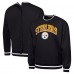 Кофта Pittsburgh Steelers G-III Sports by Carl Banks Adaptive Blocker Fleece - Black