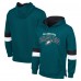 Толстовка Philadelphia Eagles G-III Sports by Carl BanksMens Adaptive Faceoff - Midnight Green/Black