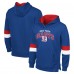 New York Giants G-III Sports by Carl Banks Royal/Red Adaptive Faceoff Pullover Hoodie