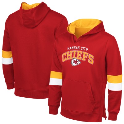Толстовка Kansas City Chiefs G-III Sports by Carl Banks Adaptive Faceoff - Red/Gold