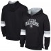 Las Vegas Raiders G-III Sports by Carl Banks Black/Silver Adaptive Faceoff Pullover Hoodie Las Vegas Raiders G-III Sports by Carl Banks Black/Silver Adaptive Faceoff Pullover Hoodie