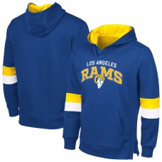 Los Angeles Rams G-III Sports by Carl Banks Adaptive Faceoff Pullover Hoodie - Royal/Gold