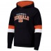 Cincinnati Bengals G-III Sports by Carl Banks Black/Orange Adaptive Faceoff Pullover Hoodie
