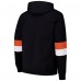 Cincinnati Bengals G-III Sports by Carl Banks Black/Orange Adaptive Faceoff Pullover Hoodie