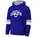 Indianapolis Colts G-III Sports by Carl Banks Royal/Silver Adaptive Faceoff Pullover Hoodie