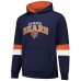 Толстовка Chicago Bears G-III Sports by Carl Banks Navy/Orange Adaptive Faceoff
