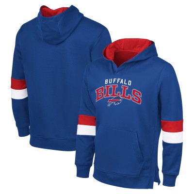 Толстовка Buffalo Bills G-III Sports by Carl Banks Royal/Red Adaptive Faceoff