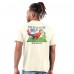 Arizona Cardinals Margaritaville Cream Flip Flop T-Shirt