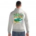 Толстовка Kansas City Chiefs Margaritaville Time Flies Garment Dyed - Gray