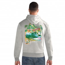 New York Jets Margaritaville Gray Time Flies Garment Dyed Pullover Hoodie New York Jets Margaritaville Gray Time Flies Garment Dyed Pullover Hoodie
