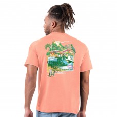 Cincinnati Bengals Margaritaville Orange Time Flies T-Shirt