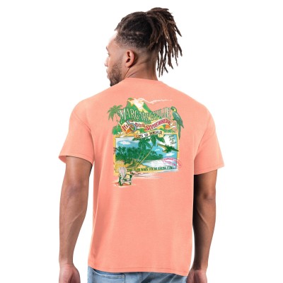 Cincinnati Bengals Margaritaville Orange Time Flies T-Shirt