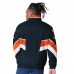 Куртка Chicago Bears Starter Navy Captain Satin Varsity