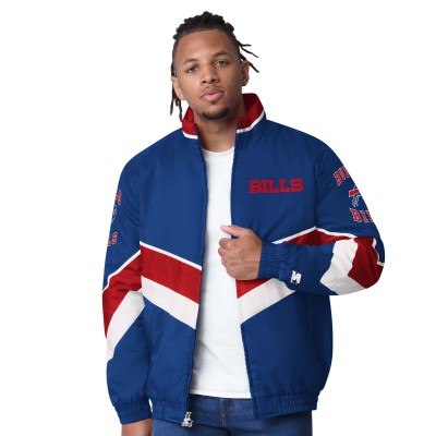 Куртка Buffalo Bills Starter Royal Captain Satin Varsity