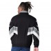 Las Vegas Raiders Starter Black Captain Satin Varsity Jacket