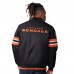 Cincinnati Bengals Starter Black Scout I Full-Snap Varsity Jacket