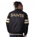 Куртка на кнопках New Orleans Saints Starter Black Scout I Varsity