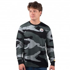 Pittsburgh Steelers Starter Gray Thursday Night Gridiron Long Sleeve T-Shirt