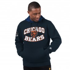 Толстовка Chicago Bears Starter Navy Thursday Night Gridiron