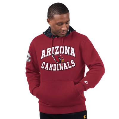 Arizona Cardinals Starter Cardinal Thursday Night Gridiron Pullover Hoodie