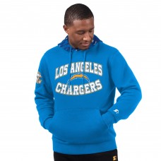 Los Angeles Chargers Starter Powder Blue Thursday Night Gridiron Pullover Hoodie