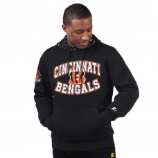 Cincinnati Bengals Starter Black Thursday Night Gridiron Pullover Hoodie