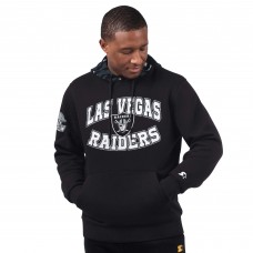 Las Vegas Raiders Starter Black Thursday Night Gridiron Pullover Hoodie