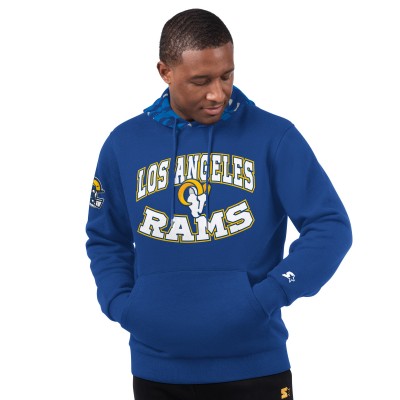 Los Angeles Rams Starter Thursday Night Gridiron Pullover Hoodie - Royal