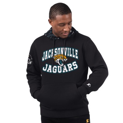 Jacksonville Jaguars Starter Black Thursday Night Gridiron Pullover Hoodie