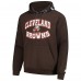Толстовка Cleveland Browns Starter Brown Thursday Night Gridiron Vintage Logo