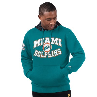 Толстовка Miami Dolphins Starter Aqua Thursday Night Gridiron Vintage Logo
